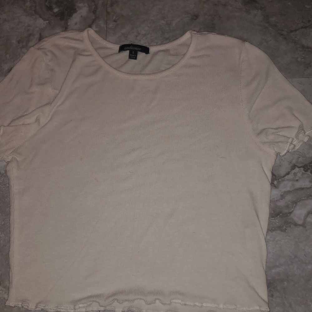 new white shirt .